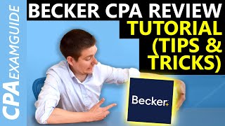 How To Pass The CPA Exam Using Becker CPA Review 2024 TUTORIAL [upl. by Sherrard]