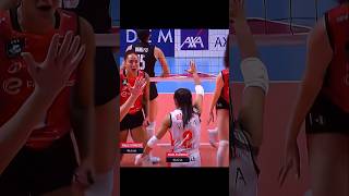 Beşiktaş vs Eczacıbaşı Dynavit 46 saniyelik ralli 🔥  Volleyball Rally [upl. by Horwitz]