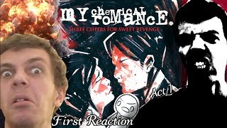 First Reaction to My Chemical Romance  Three Cheers For Sweet Revenge Part 1 ft NateIsLame [upl. by Ayenat]