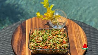 🥗 Fattoush Fun Making the Perfect Lebanese Salad 🥗 [upl. by Gay]