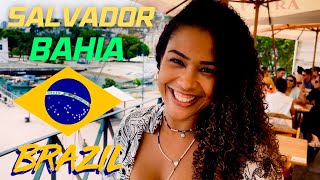 Local Brazilian Girl Shows me Her City amp Shares Her Insight on Salvador Bahia 🇧🇷 [upl. by Kelton]