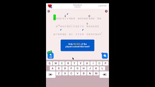 Cryptogram  Word Brain Puzzle The Solution For Levels 3640 [upl. by Rj]