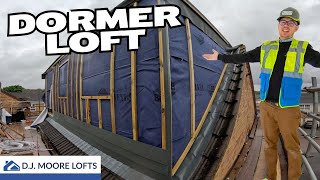 Dormer Loft Conversion Tour  Structure Stage [upl. by Fischer]