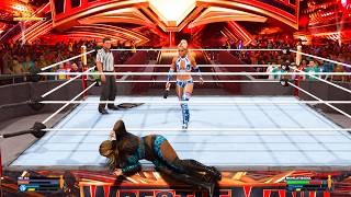 Michelle MCCool vs Nia Jax WWE full Match [upl. by Malsi650]