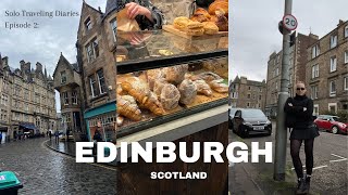 3 Days in Edinburgh Scotland 🏴󠁧󠁢󠁳󠁣󠁴󠁿  Solo Traveling Diaries ep 2 [upl. by Richia]