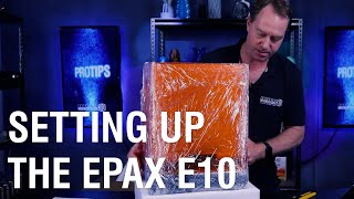 Setting up the Epax E10 3D Printer [upl. by Drofkcor179]