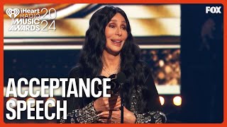 Cher Wins The Icon Award  Live at the 2024 iHeartRadio Music Awards [upl. by Bose]