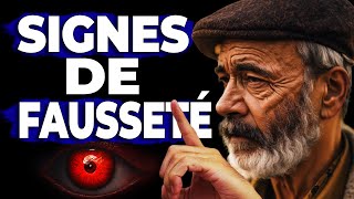 9 signes que vous êtes en train de traiter avec une personne FAUSSE  Sagesse pour Vivre Leçons vie [upl. by Onitselec624]