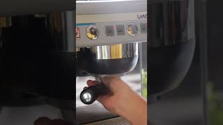 My coffee routine using Casadio Undici Espresso Machine w Fiorenzato F64E Grinder [upl. by Icyac]