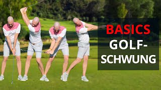 Die wichtigsten Basics für einen wiederholbaren Golfschwung [upl. by Nelleoj]