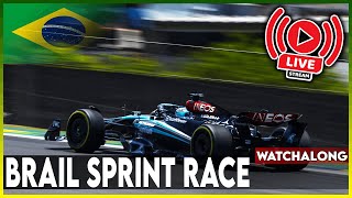 BRAZIL Sprint Race LIVE  F1 LIVE Timings an Reaction [upl. by Ellett881]