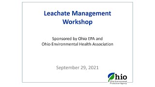 Leachate Management Workshop [upl. by Hazeefah]