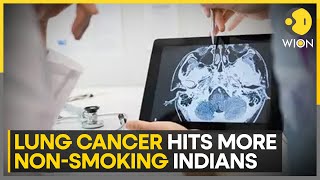 Majority of lung cancer patients in India are nonsmokers poor AQI to be blamed Study  WION [upl. by Doelling]