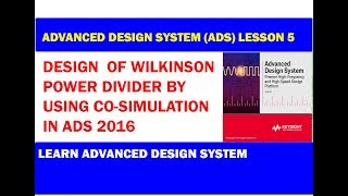 Co Simulation in ADS Keysight  Lesson 5 [upl. by Darn]