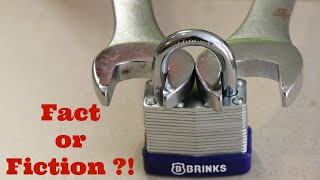 The TRUTH about HOW TO OPEN a LOCK with a NUT wrench [upl. by Brendis707]