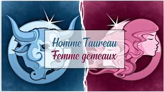 Homme Taureau ♉ Femme Gémeaux ♊  Compatibilité Amoureuse [upl. by Otrebile]