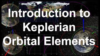 Keplerian Orbital Elements Introduction  Fundamentals of Orbital Mechanics 5 [upl. by Lexis]