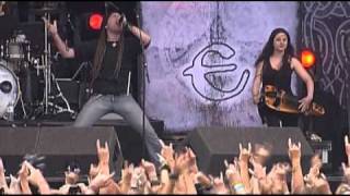 Eluveitie  Thousandfold  Live Hellfest 2010 [upl. by Atiekan367]