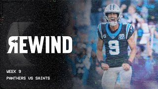 Week 9 REWIND Panthers hold on get win over New Orleans Saints  Carolina Panthers [upl. by Ettelocin]