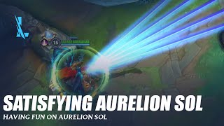 Satisfying Aurelion Sol  Wild Rift [upl. by Nnahgiel254]