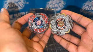 L Drago Destructor FS vs Variares DD Beyblade Metal Fury [upl. by Nalyr365]