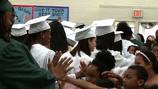 Henrico High School Senior Walk at Chamberlayne Elementary [upl. by Rosie]