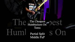 The Cheapest 3 Humbucker Loaded Pickguard [upl. by Lehcar]