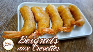 Beignets de Crevettes  Recette Facile et Rapide [upl. by Ronym]