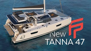 Tanna 47 a sophisticated new sailboat 3D video [upl. by Nogam]