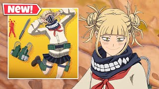 NEW HIMIKO TOGA Skin Gameplay In Fortnite My Hero Academia [upl. by Yelsnit4]