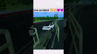 Live accident bmw 230i speed shortsytshorts shorts [upl. by Stulin197]