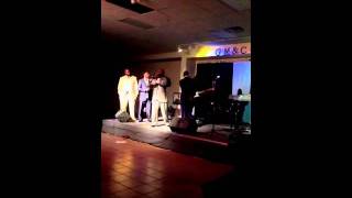 Antonio Allen gospel jazz saxophonists of 5 Men on a Stool [upl. by Putscher697]