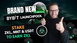 Bybit Launchpool Stake ZKL USDT or MNT to Earn a Share of 7000000 ZKL Tokens [upl. by Khanna]