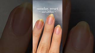 Time for a Chop 💅🏼 shortnails nailtransformation naturalnails [upl. by Tnilf]