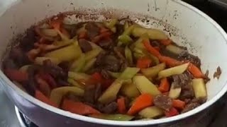 Vlog 16beef menudo cook with madel [upl. by Recha]