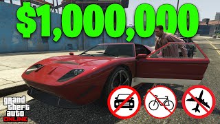 How Long Does it Take to Make 1000000 in GTA Online Without Using Vehicles [upl. by Macomber413]