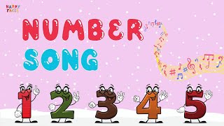 Number Song  Kids Songs  Học Tiếng Anh Qua Bài Hát  Happy Faces [upl. by O'Malley]