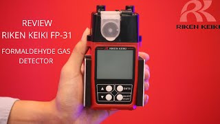 Riken Keiki FP31 Formaldehyde Gas Detector formaldehyde [upl. by Ettevey]