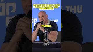 Dana White Trashes Francis Ngannou Again ufc francisngannou jonjones tomaspinall [upl. by Heindrick]