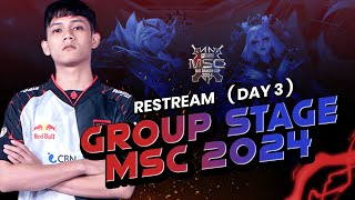 RESTREAM MSC ESPORTS WORLD CUP FT MLBB msc msc2024 [upl. by Adrianna461]