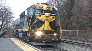 NJ Transit Erie Unit on Former Erie Trackage [upl. by Nette]