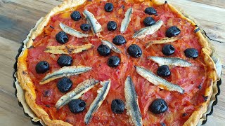 TARTE TOMATE OIGNON  FACILE ET PAS CHER [upl. by Catarina500]