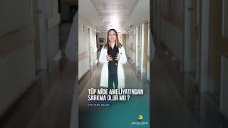 Tüp Mide Ameliyatından Sonra Sarkma Olur Mu   Alivcan Clinic [upl. by Haram]