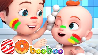 Bath Song  GoBooBoo Kids Songs amp Nursery Rhymes [upl. by Alleciram]