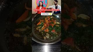 Shraddha kapoor favourite dish 🤤shraddhakapoorvarnbhatshortsfeeddalchawalshraddhahomekitchenyt [upl. by Aihsrop408]