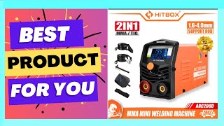 HITBOX ARC200D Welding Machine 2 in 1 ARC MMA LIFT TIG MINI IGBT Inverter [upl. by Trisa]