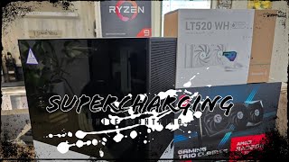 Supercharging my custom gaming computer White Lightning [upl. by Llerrehc]