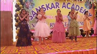 welcome song dance video sanskar academy papra [upl. by Aleuqahs]