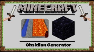 Piston Obsidian Generator  Tutorial [upl. by Traci]