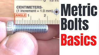 How Metric Bolts are Measured [upl. by Leanatan399]